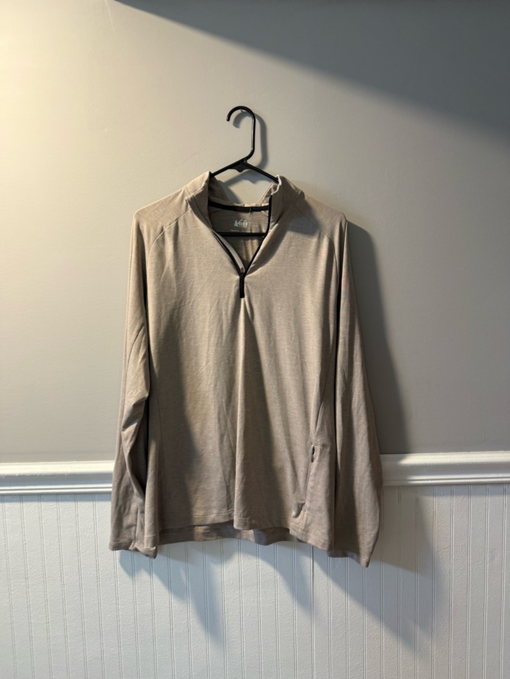 REI quarter zip Medium